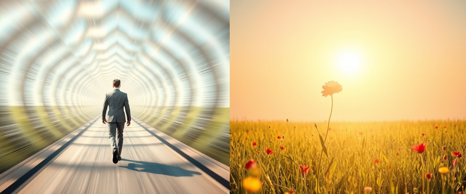 Восприятие времени: замедление ритма жизни