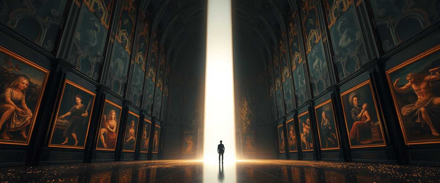 Зал Настоящего: Растворение прошлого в свете