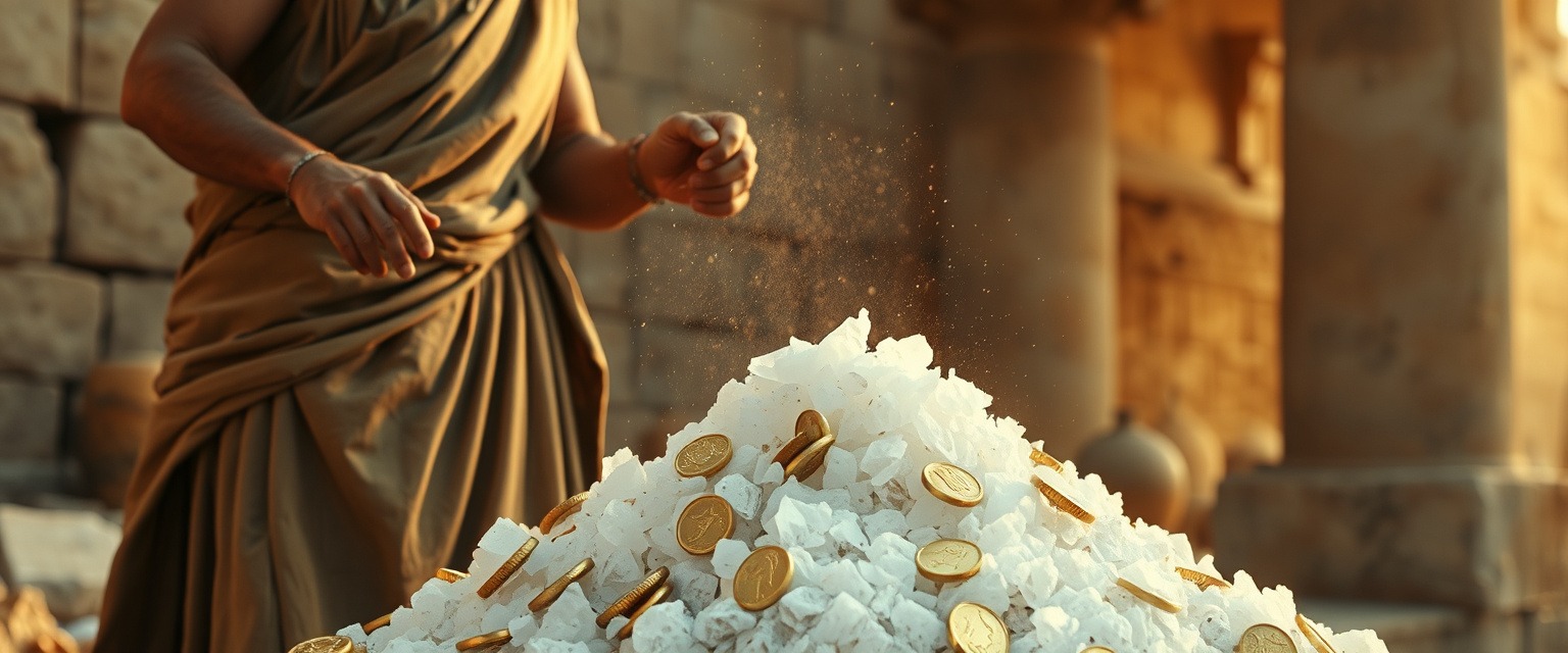 Соль как 'белое золото': историческая ценность