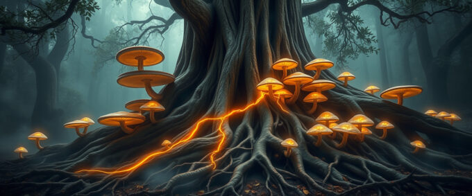 Мицелиальная сеть: тайное оружие природы