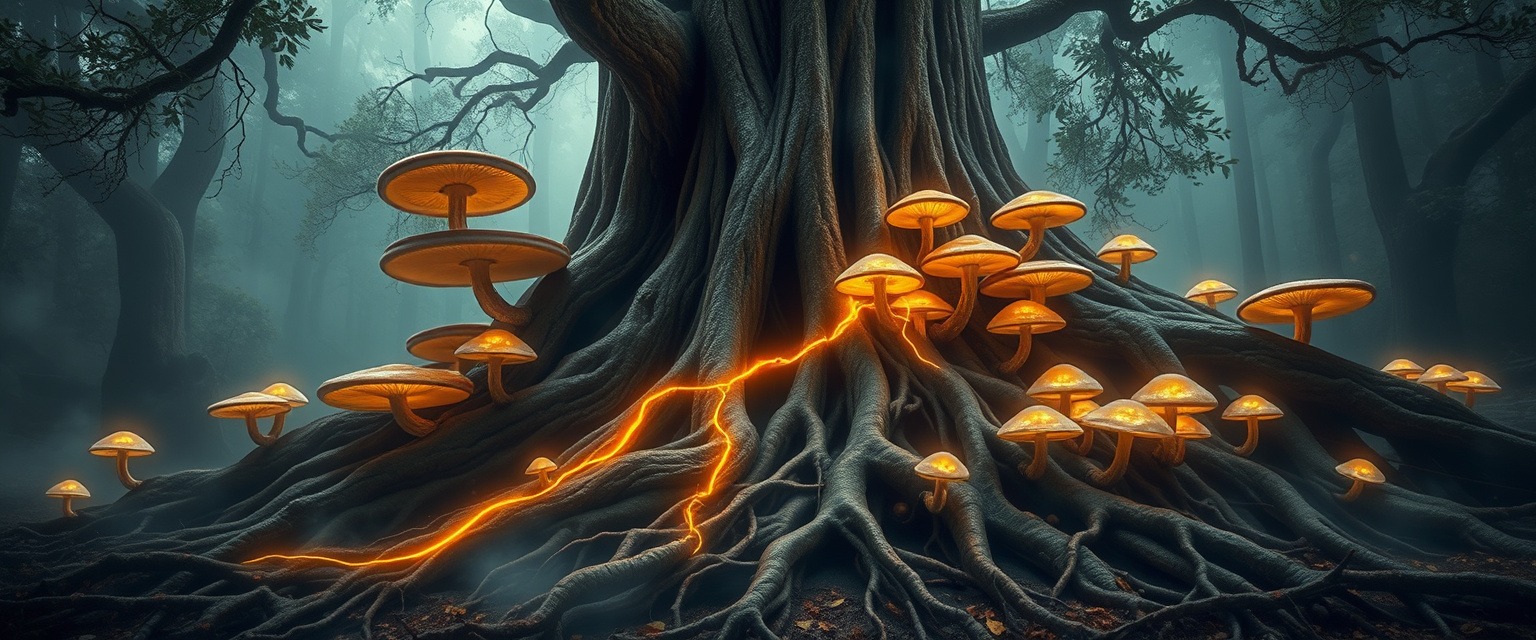 Мицелиальная сеть: тайное оружие природы