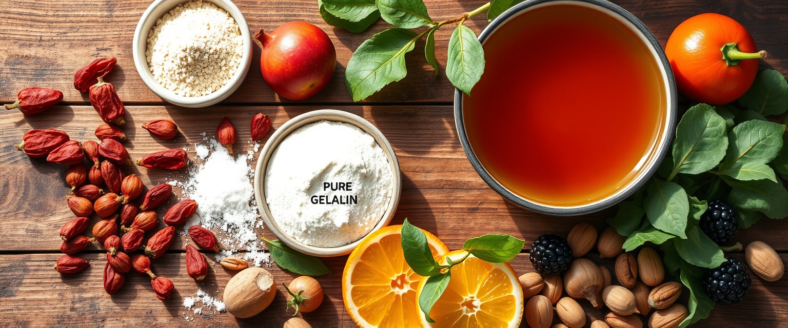 Натуральные ингредиенты для здоровья кожи и суставов