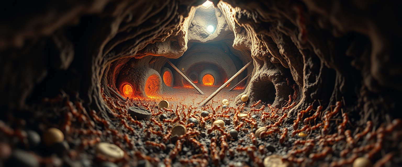 Подземный мегаполис: Сверхорганизм в действии