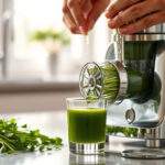 Приготовление полезного сока из проростков