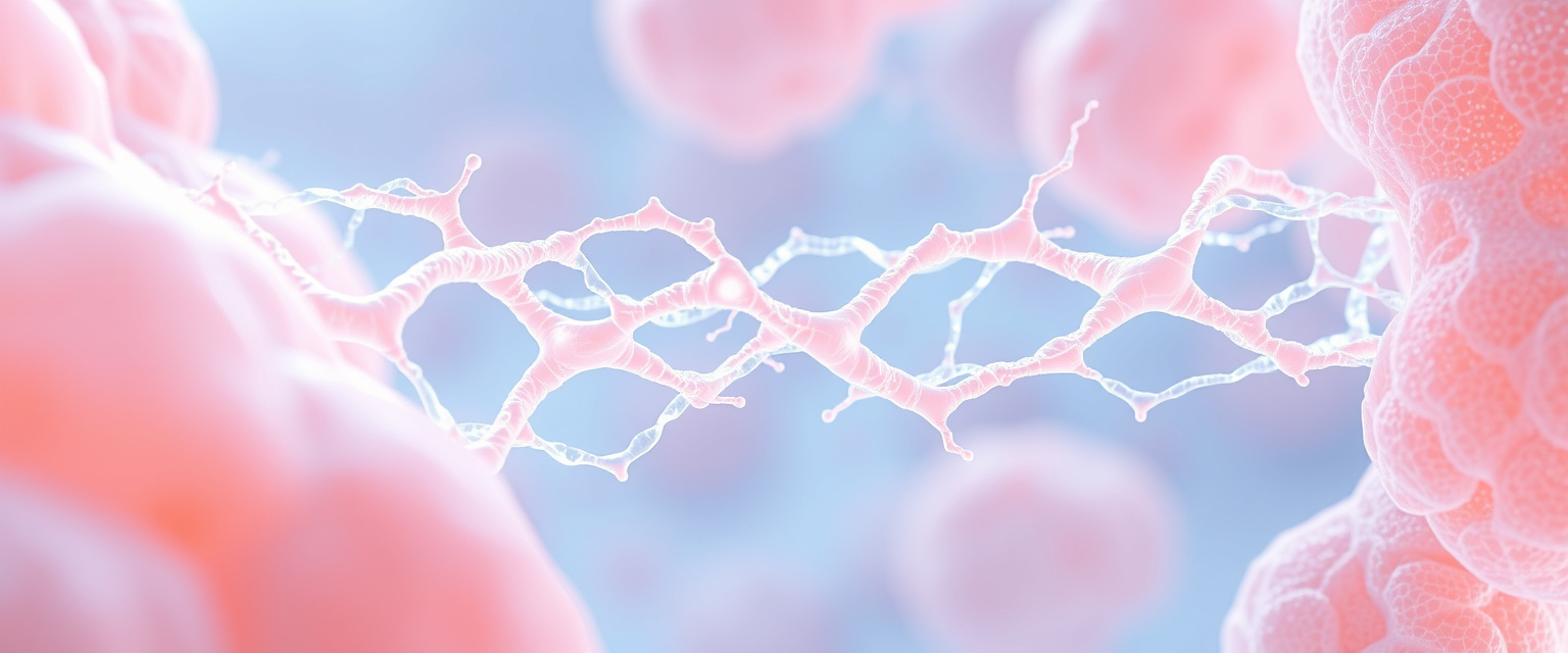 Структура коллагена на клеточном уровне