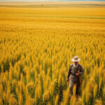 Золотое конопляное поле в СССР 30-х