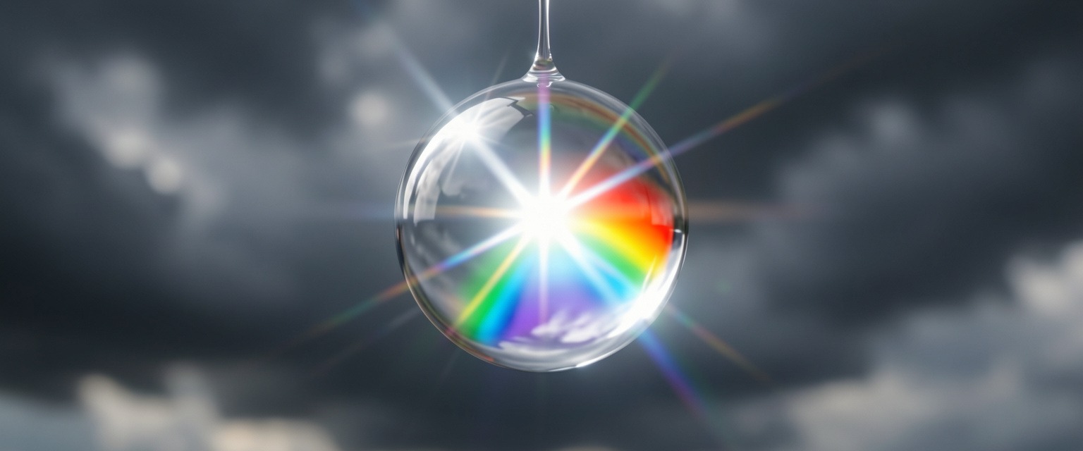 Переломление света в капле