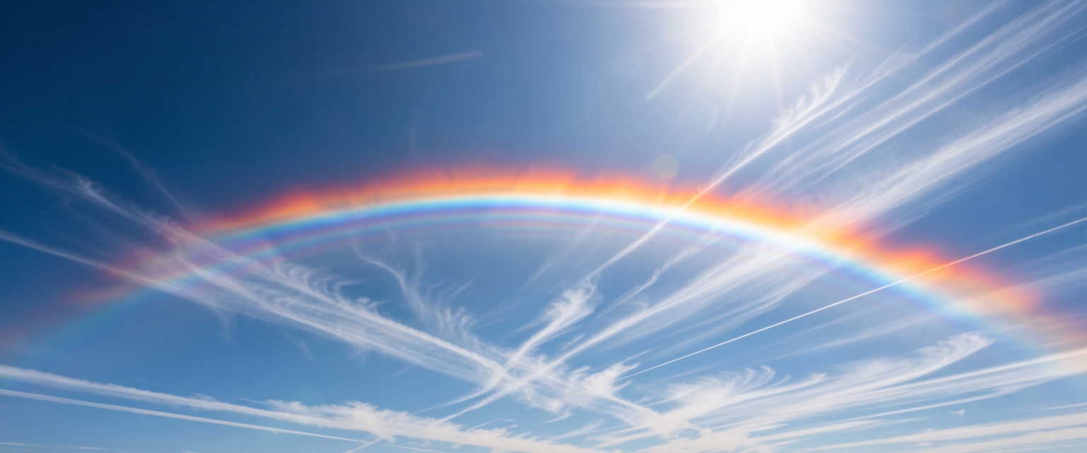 Феномен отраженной радуги