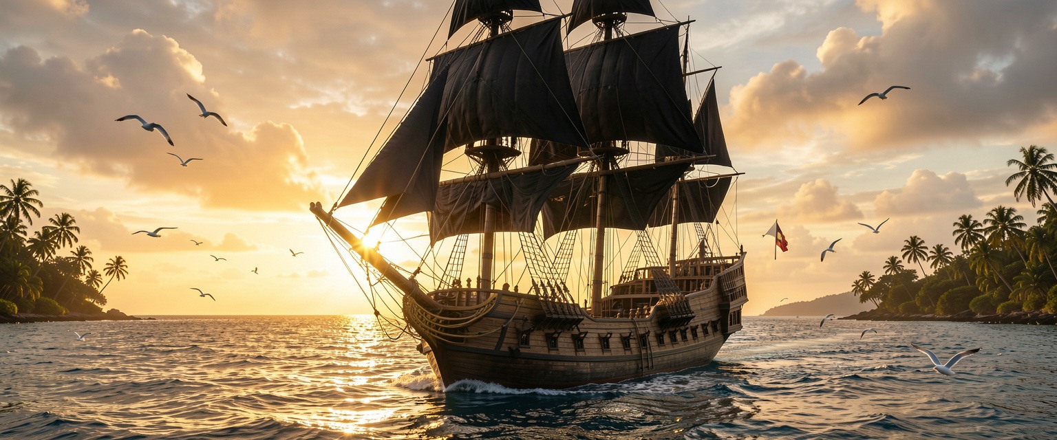 Флагман пиратов Золотого века